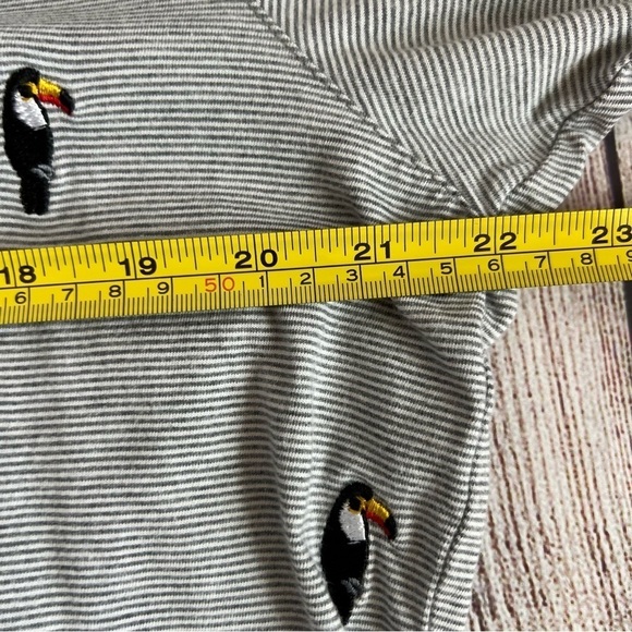 Ted Baker Vipa Parrot Embroidered Shirt Large - Picture 7 of 9